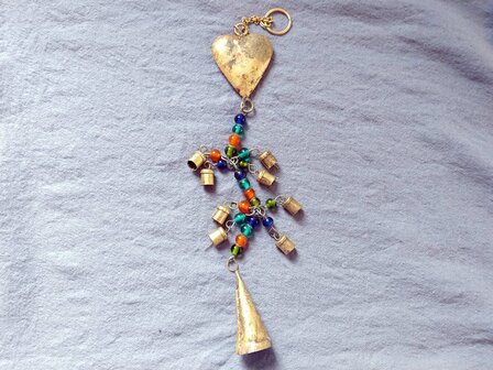 bell string iron bells heart 