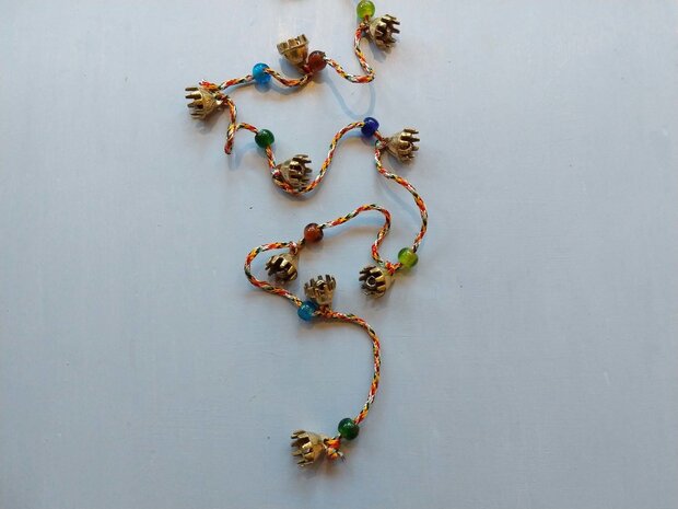 Bell string clawbell  beads medium (17mm)